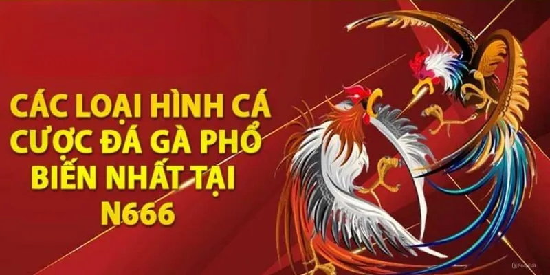 Hình thức đá gà phổ biến tại N666 nhà cái 