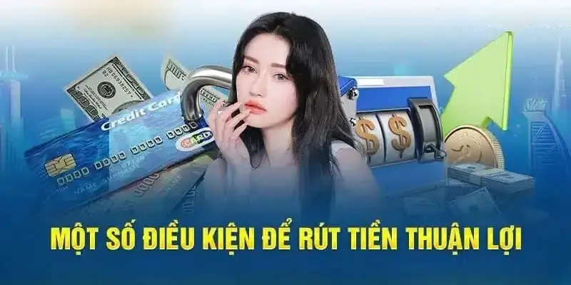 Điều kiện cần chuẩn bị khi rút tiền trực tuyến